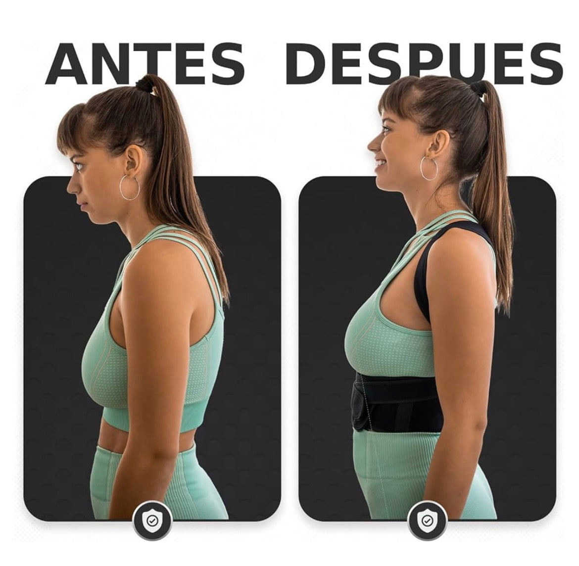 Faja Correctora de Espalda Antichepa Ajustable